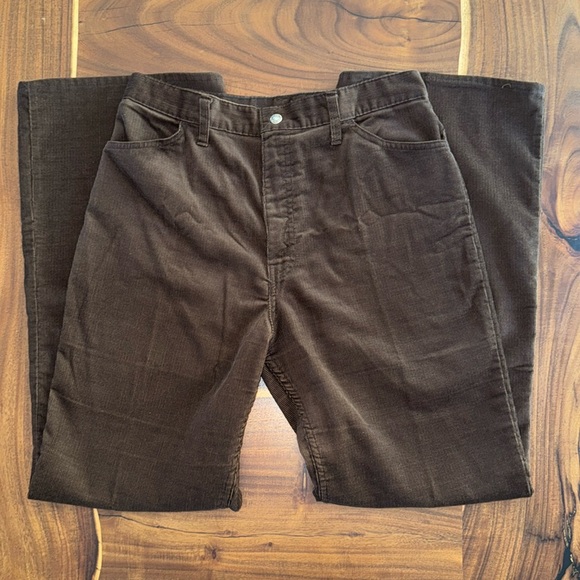 Vintage 70s Levis 835 Corduroy Pants - Picture 1 of 8
